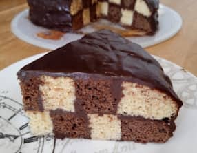 Le gâteau damier