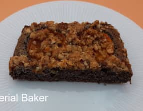 Gâteau abricot-pavot avec streusel