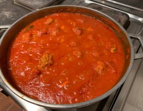 Polpette à la sauce tomate