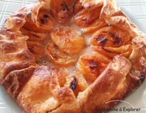 Tarte aux abricots et au romarin