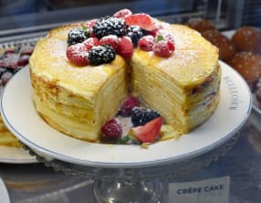 Gâteau de crêpes Coco et Amaretto
