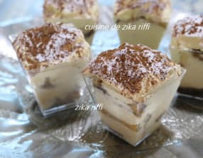 Tiramisu italien en verrines