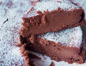Fondant chocolat mascarpone