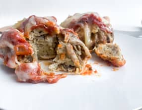 Aubergines farcies Végétariennes