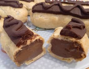 Les éclairs au chocolat