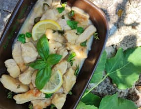 Filets de poulet au citron