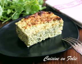 Gratin de courgette à la ricotta