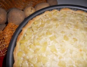 Tarte aux pommes de terre et Rouy