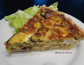 Tarte à la courgette et feta