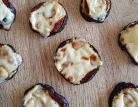 Aubergines façon pizza