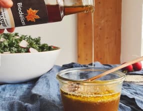Vinaigrette à l'érable et au sésame