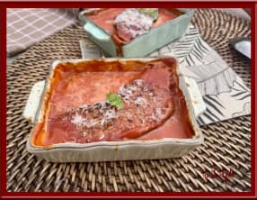 Gratin d’aubergine à la mozzarella