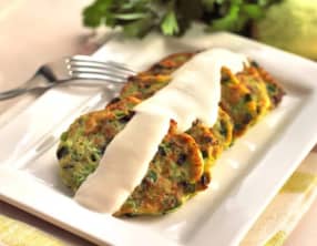 Beignets de courgettes et d'aubergines