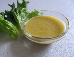 Sauce vinaigrette au raifort