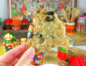 Crackers aux graines et fromage