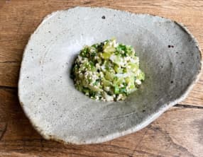 Shiraae au concombre