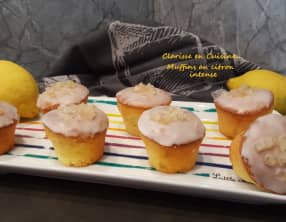 Muffins au citron intense