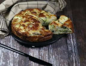 Gâteau de courgettes féta parmesan