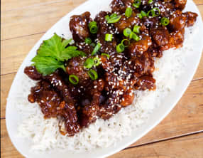 Bœuf croustillant aigre doux