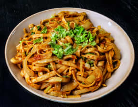 Nouilles sauce cacahuètes