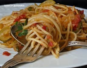 Spaghetti aux courgettes