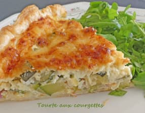 Tourte aux courgettes