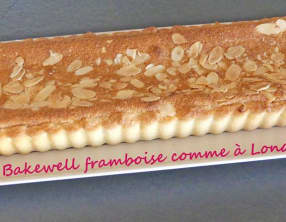 Bakewell framboise comme à Londres