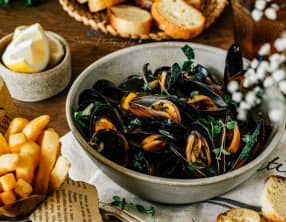Moules marinière sans alcool