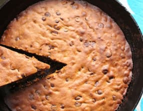 Cookie à partager à la bière noire et au chocolat noir