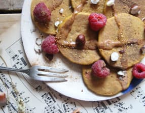 Pancakes carrot cake