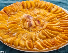Tarte fine aux nectarines