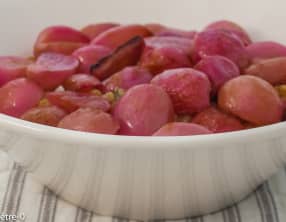 Petit épeautre aux radis glacés