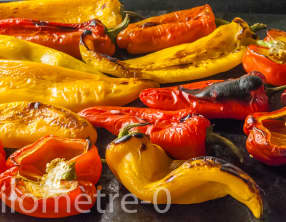 Griller des poivrons