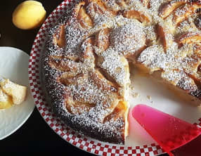 Gâteau aux fromage blanc, pistaches et abricots d'Arménie