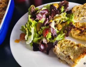 Flan aux courgettes et feta