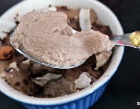 Crèmes à la farine de caroube