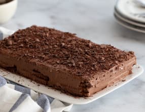 Gâteau aux petits-beurre au chocolat