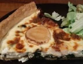 Tarte épinard chèvre