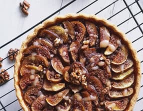 Tarte figues et noix