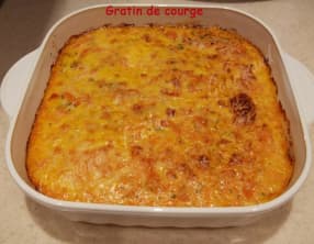 Gratin de courge