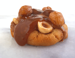 Cookies noisettes et caramel de Cédric Grolet