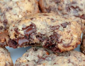 Cookies faciles et moelleux au chocolat et pralin