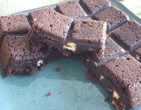Brownie aux 2 chocolats