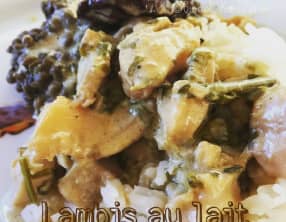 Le lambis au lait de coco