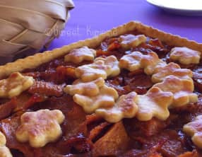 La tarte aux abricots-pays