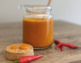 Sauce Piri Piri aux piments oiseaux