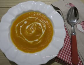Velouté de butternut et fenouil