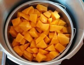 Cuisson du potimarron en cocotte minute