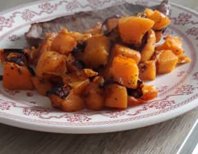 Courge Butternut rôtie au four