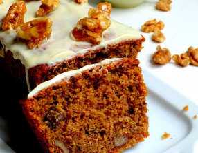 Cake au café et aux noix